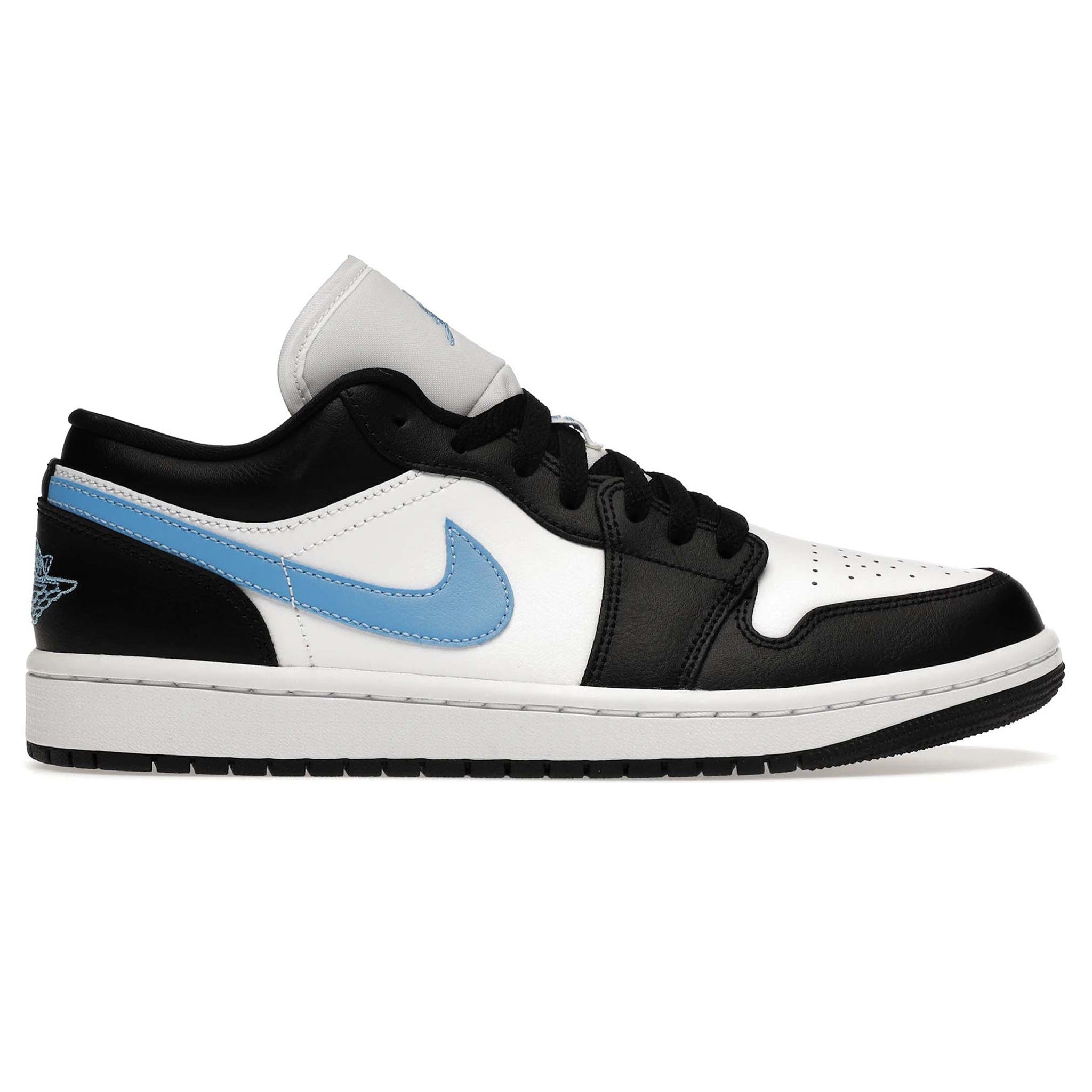 Image of Air Jordan 1 Low Black University Blue White (W)